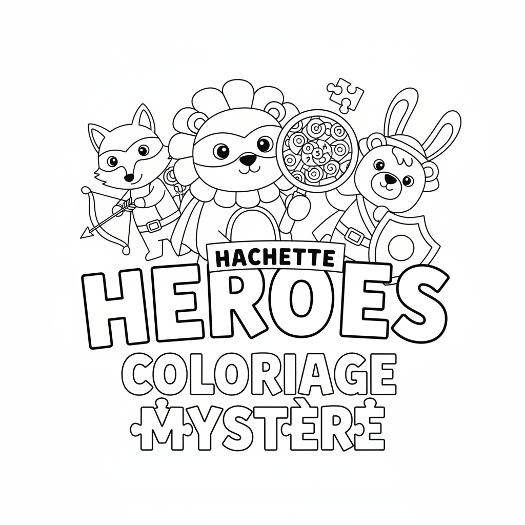 Coloriage Hachette Heroes Coloriage Mystere Gratuit à Imprimer