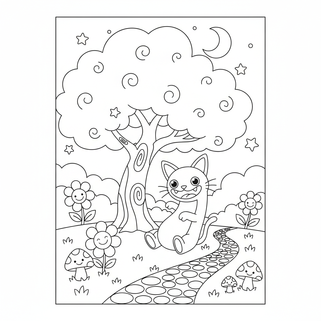Coloriage huggy wuggy coloriage 3