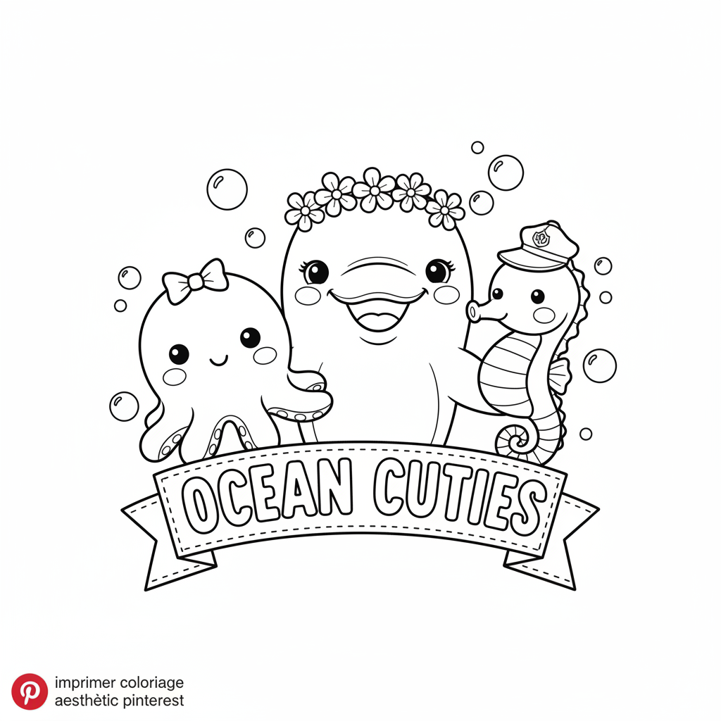 Coloriage imprimer coloriage aesthetic pinterest 4