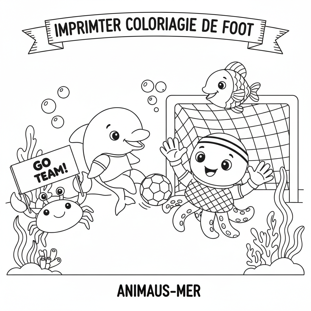 Coloriage imprimer coloriage de foot 4
