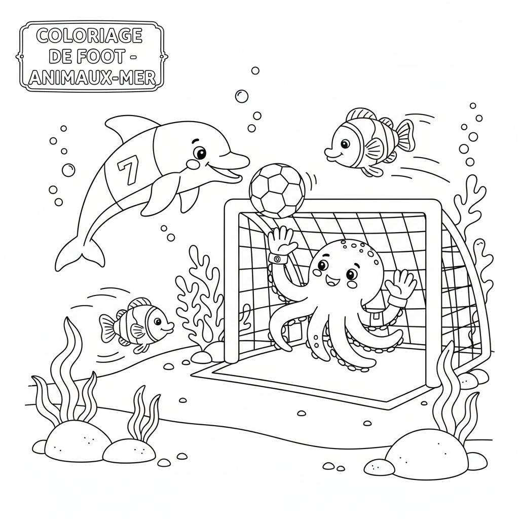 Coloriage imprimer coloriage de foot 5