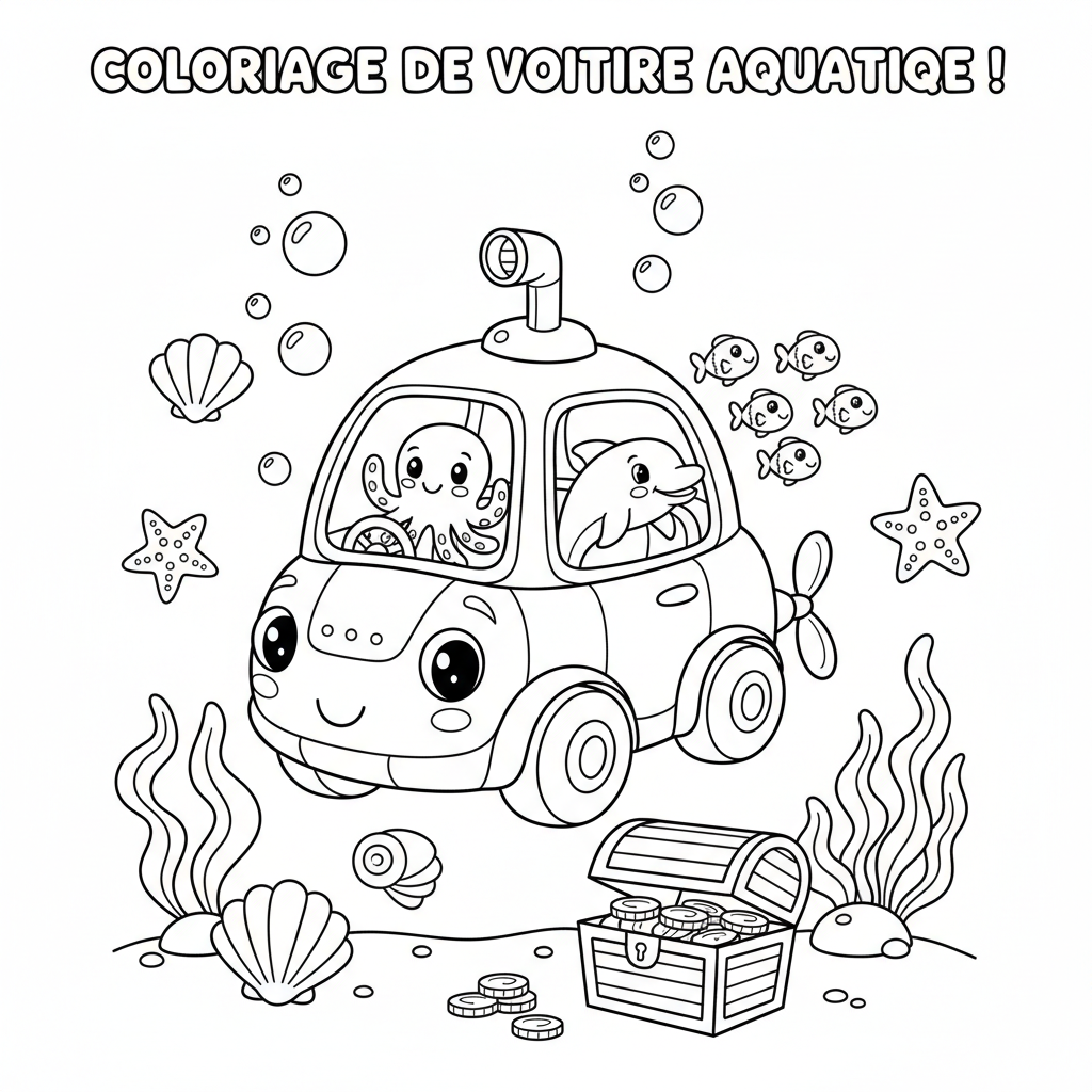 Coloriage imprimer coloriage de voiture