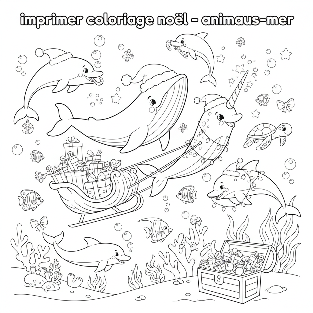 Coloriage imprimer coloriage noel 5