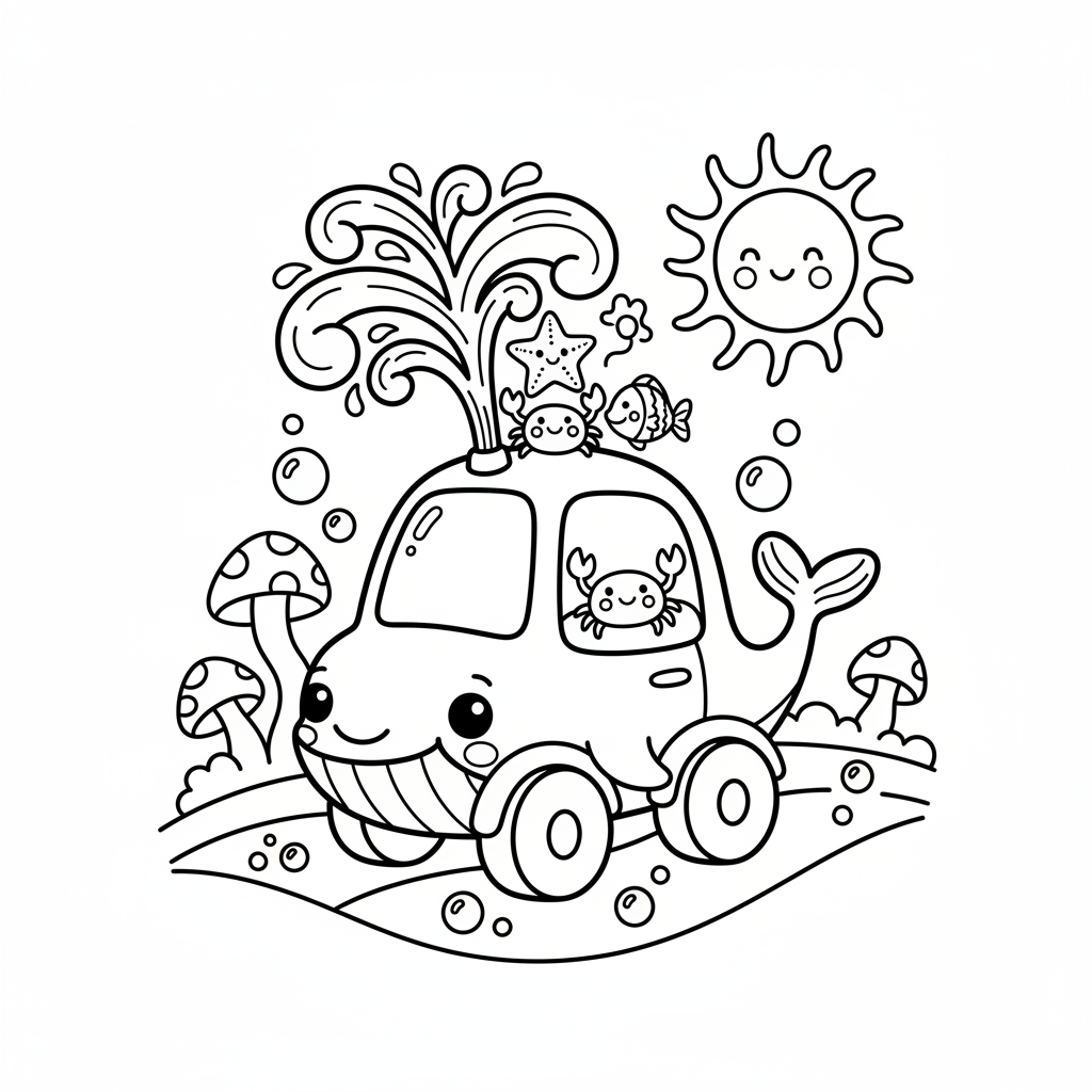 Coloriage Imprimer Coloriage Voiture Gratuit à Imprimer