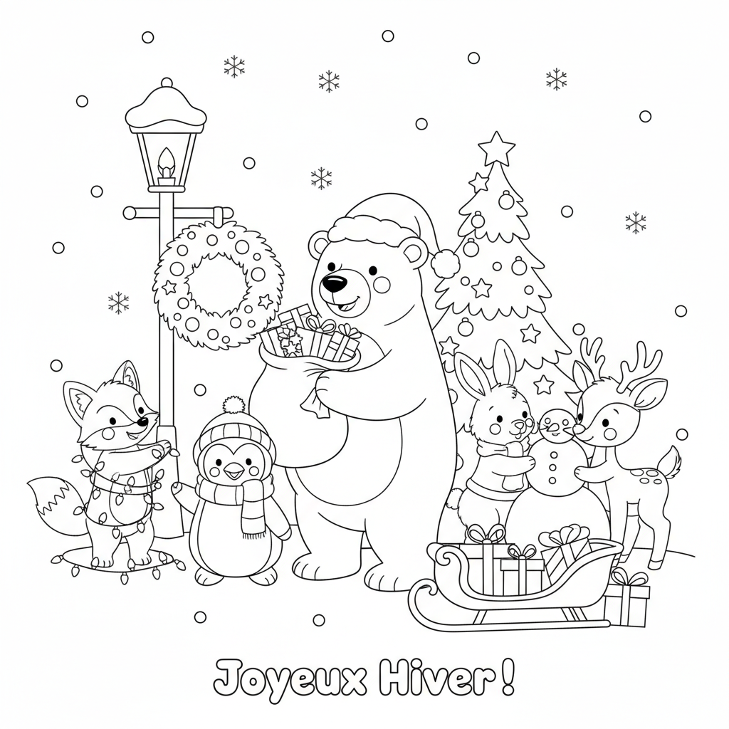 Coloriage imprimer disney coloriage de noel 2