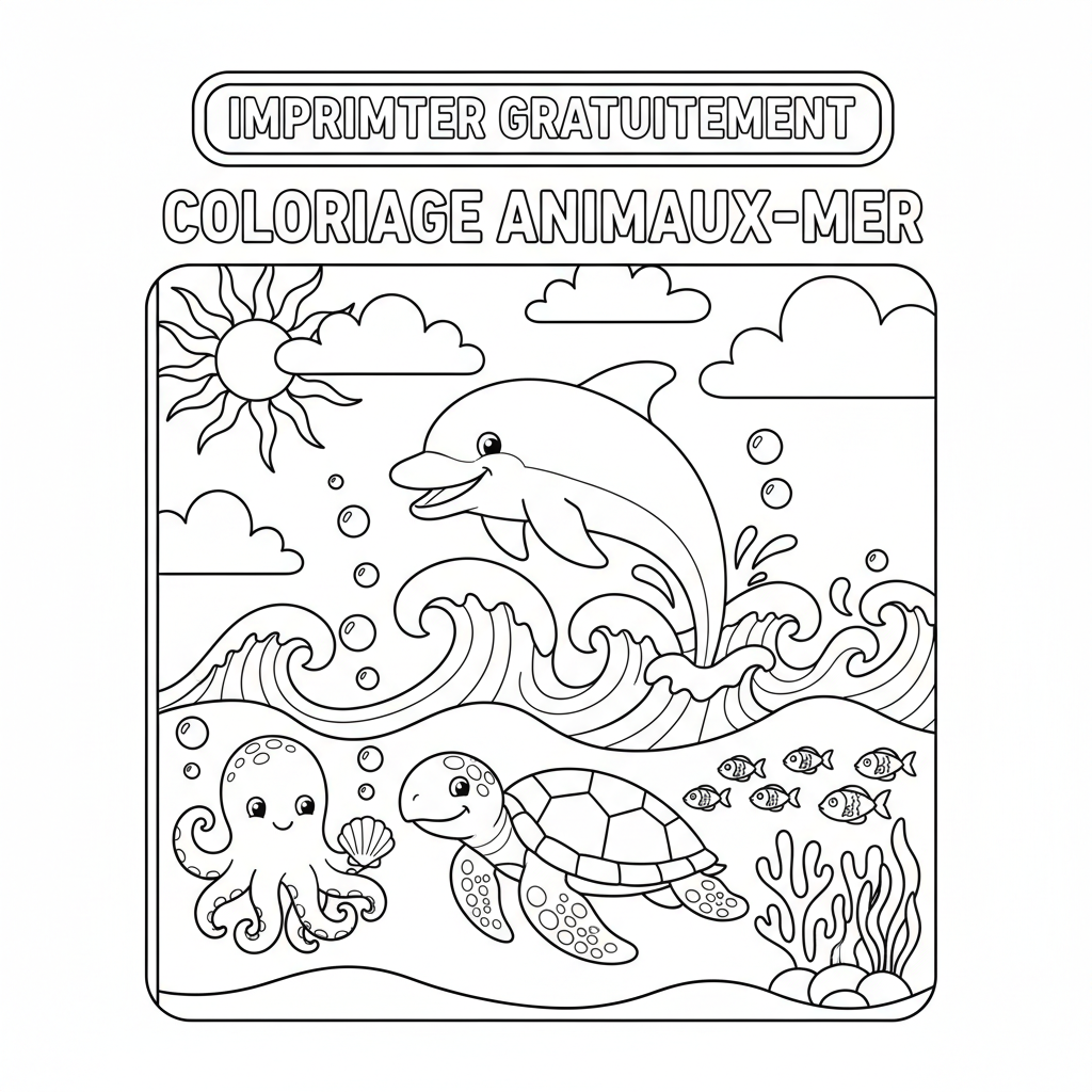 Coloriage imprimer gratuitement coloriage 3