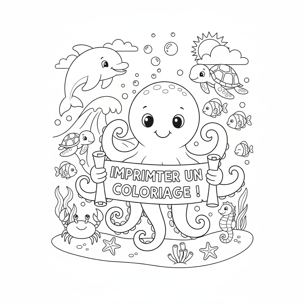 Coloriage imprimer un coloriage 3