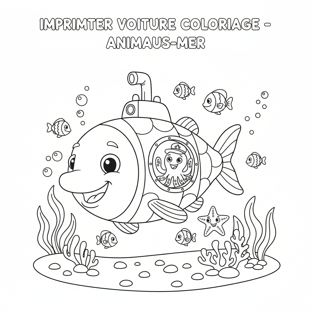 Coloriage imprimer voiture coloriage 5