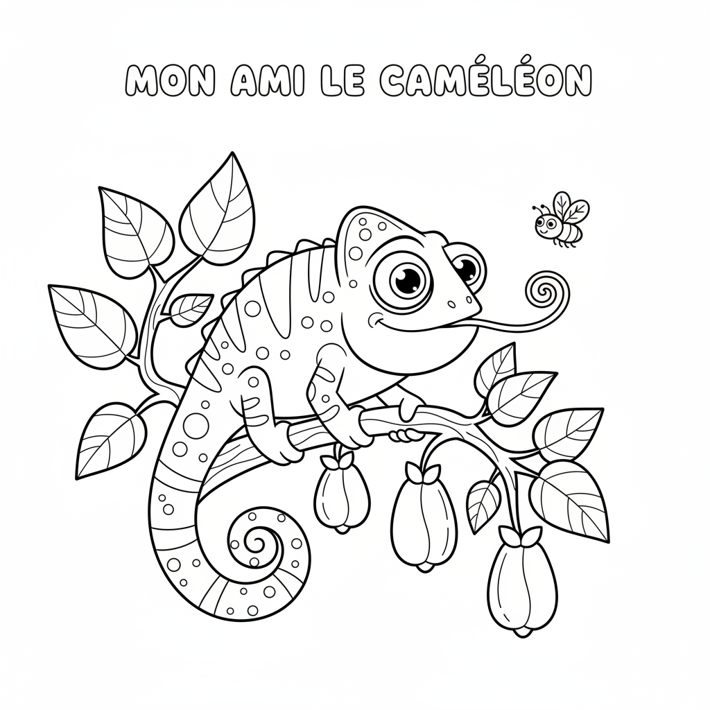 Coloriage Lézard Coloriage Gratuit à Imprimer