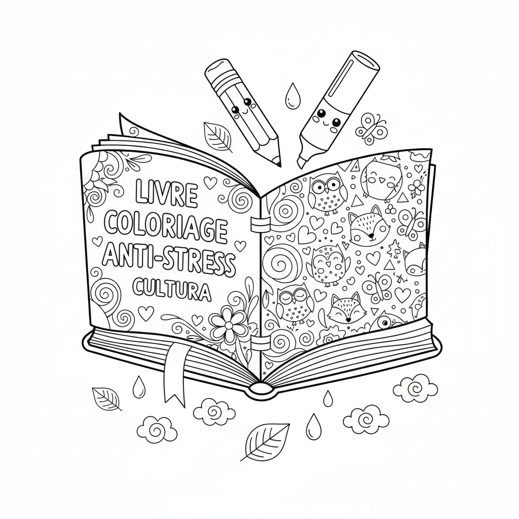 Coloriage livre coloriage adulte cultura 2