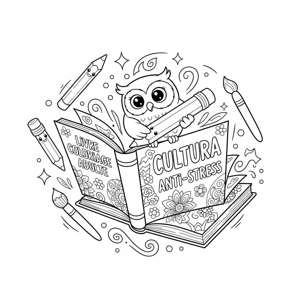 Coloriage livre coloriage adulte cultura 5