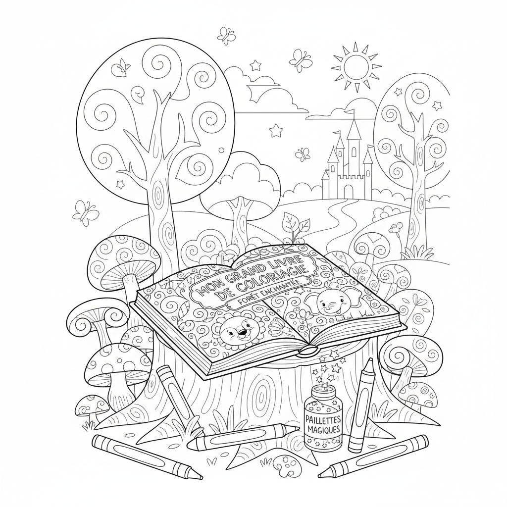 Coloriage livre coloriage disney adulte 3