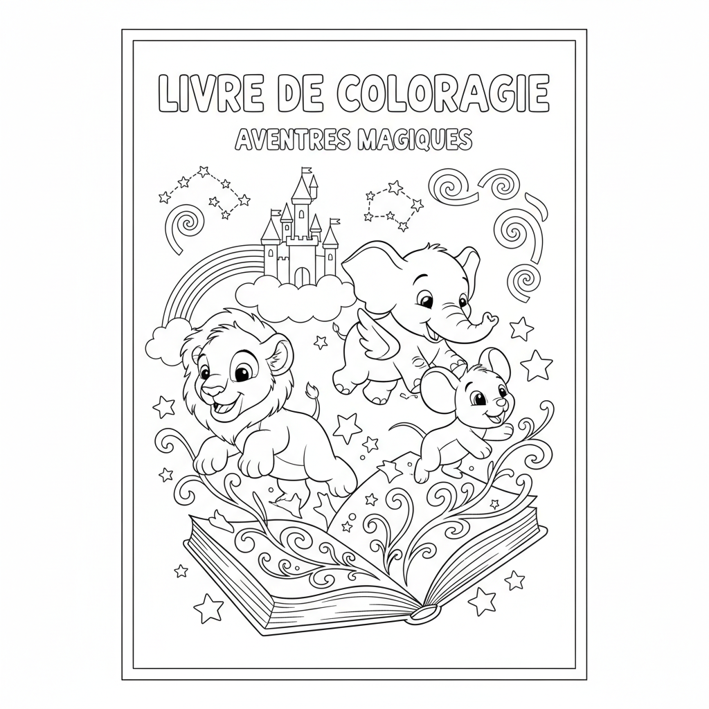 Coloriage livre coloriage disney adulte 5