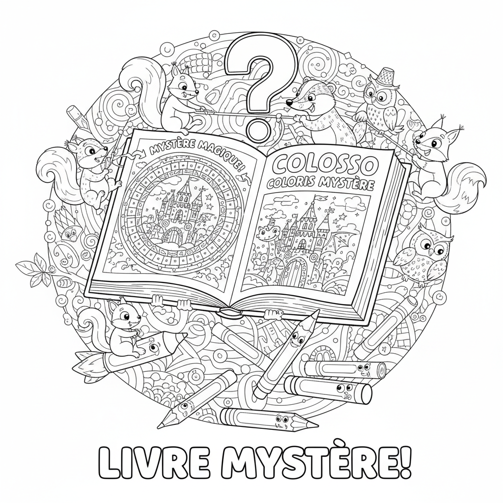 Coloriage livre coloriage mystere adulte 5