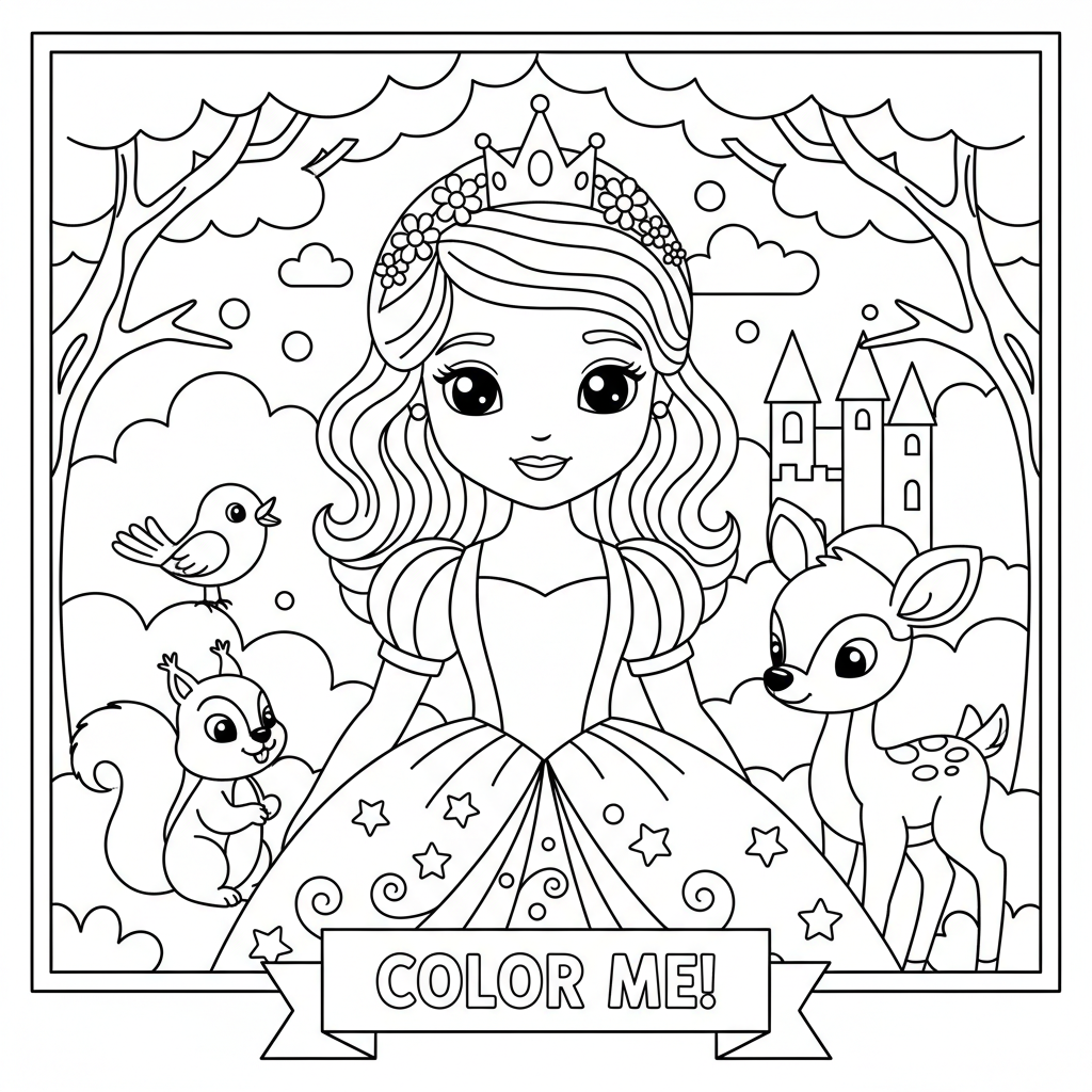 Coloriage livre coloriage mystere disney 4