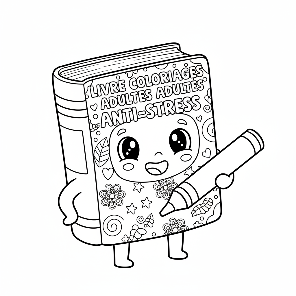 Coloriage livre coloriages adultes 4