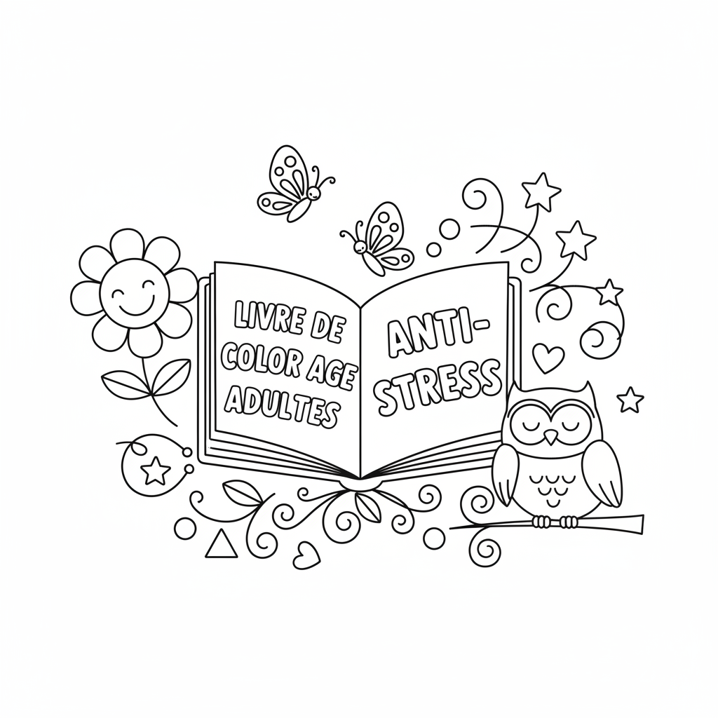 Coloriage livre de coloriage adultes