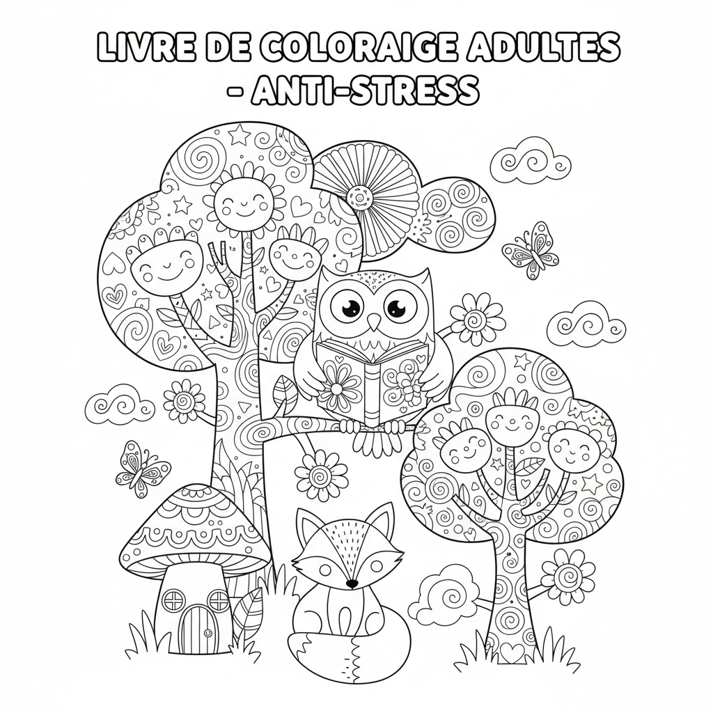 Coloriage livre de coloriage adultes 2