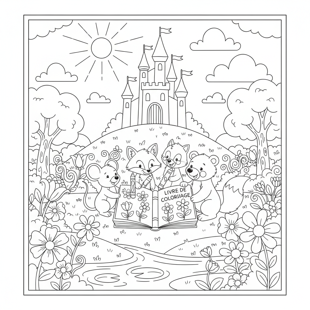 Coloriage livre de coloriage disney 3