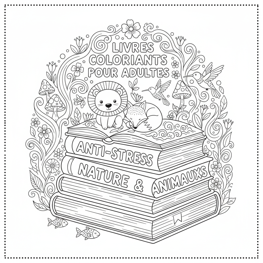 Coloriage livres coloriages pour adultes 3