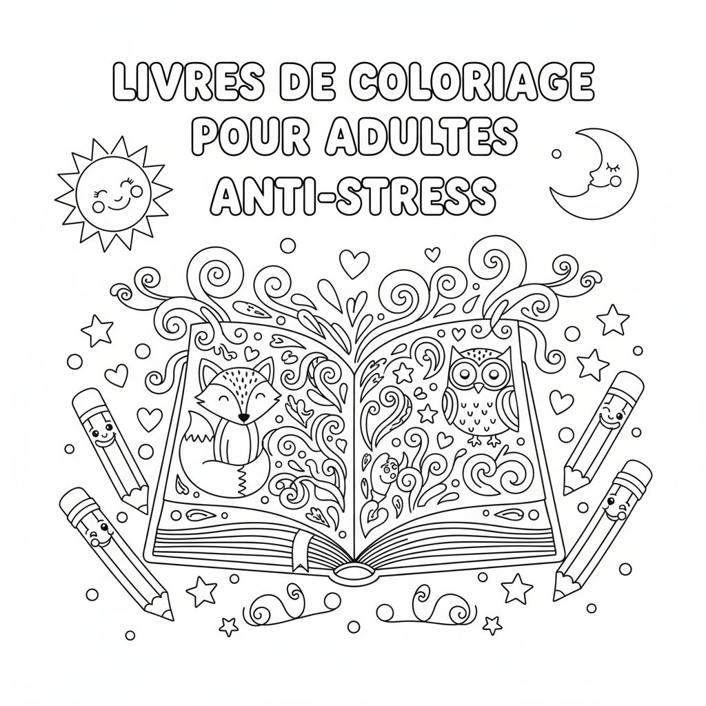 Coloriage livres de coloriage pour adultes 2