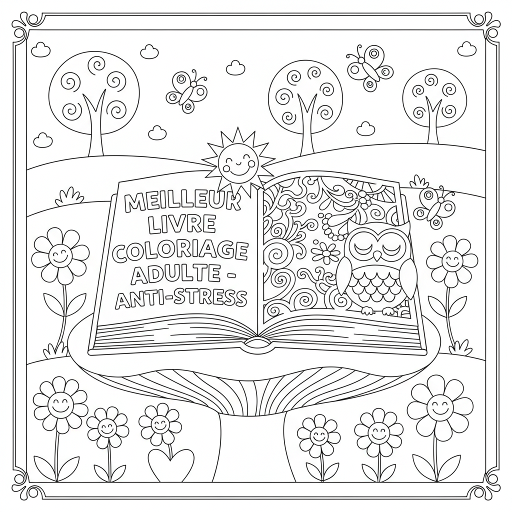 Coloriage meilleur livre coloriage adulte 3