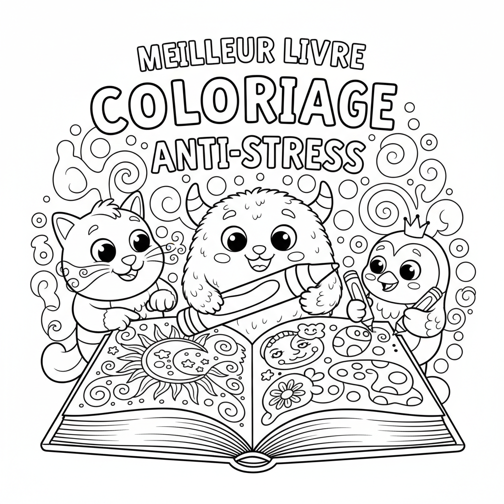 Coloriage meilleur livre coloriage adulte 4