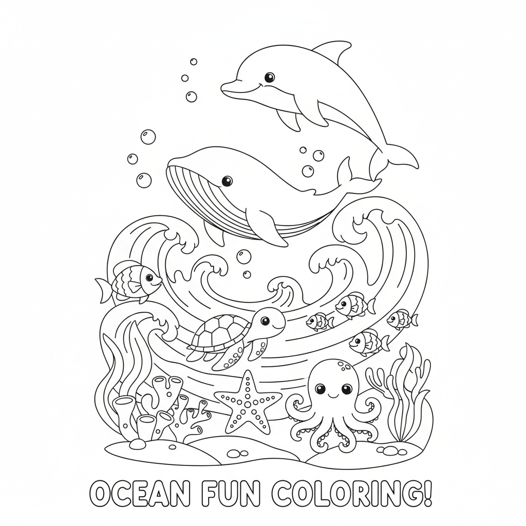 Coloriage mer coloriage 3