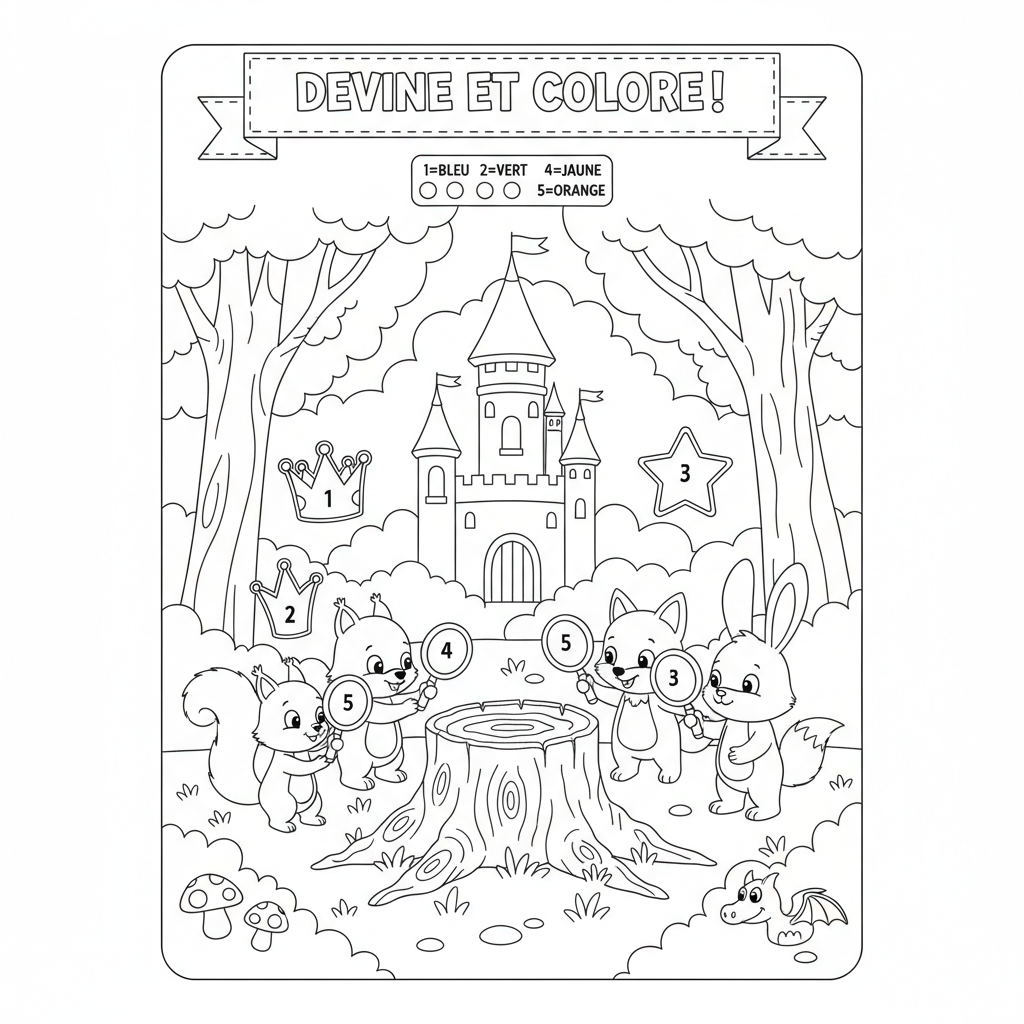 Coloriage pdf coloriage mystere disney 2