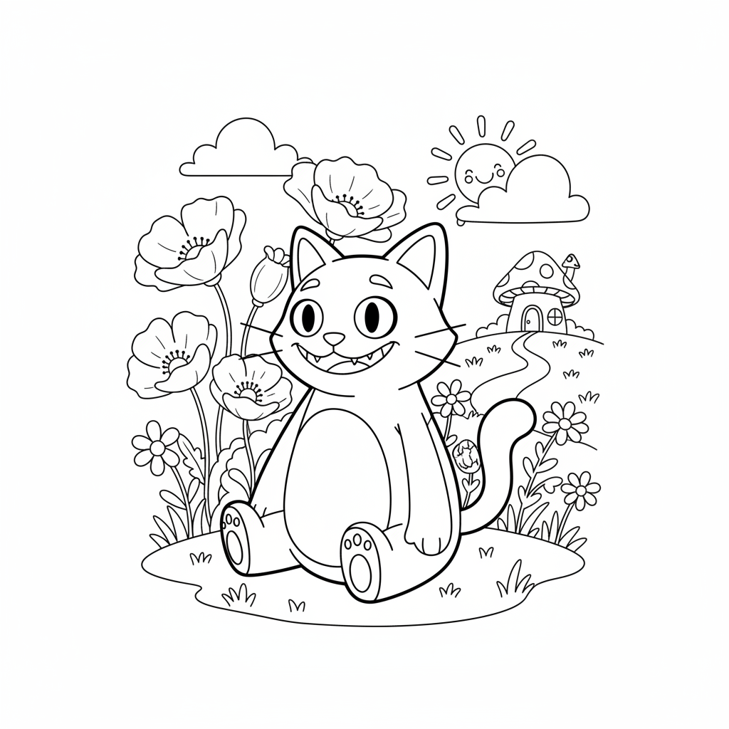 Coloriage poppy playtime coloriage 3