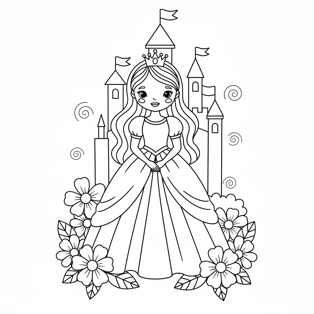 Coloriage Princesses Disney Coloriage À Imprimer Gratuit