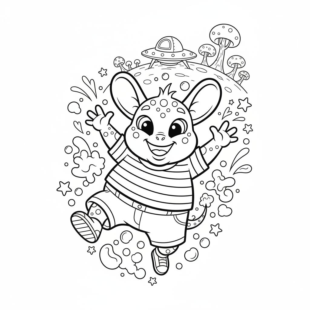 Coloriage stich coloriage 5