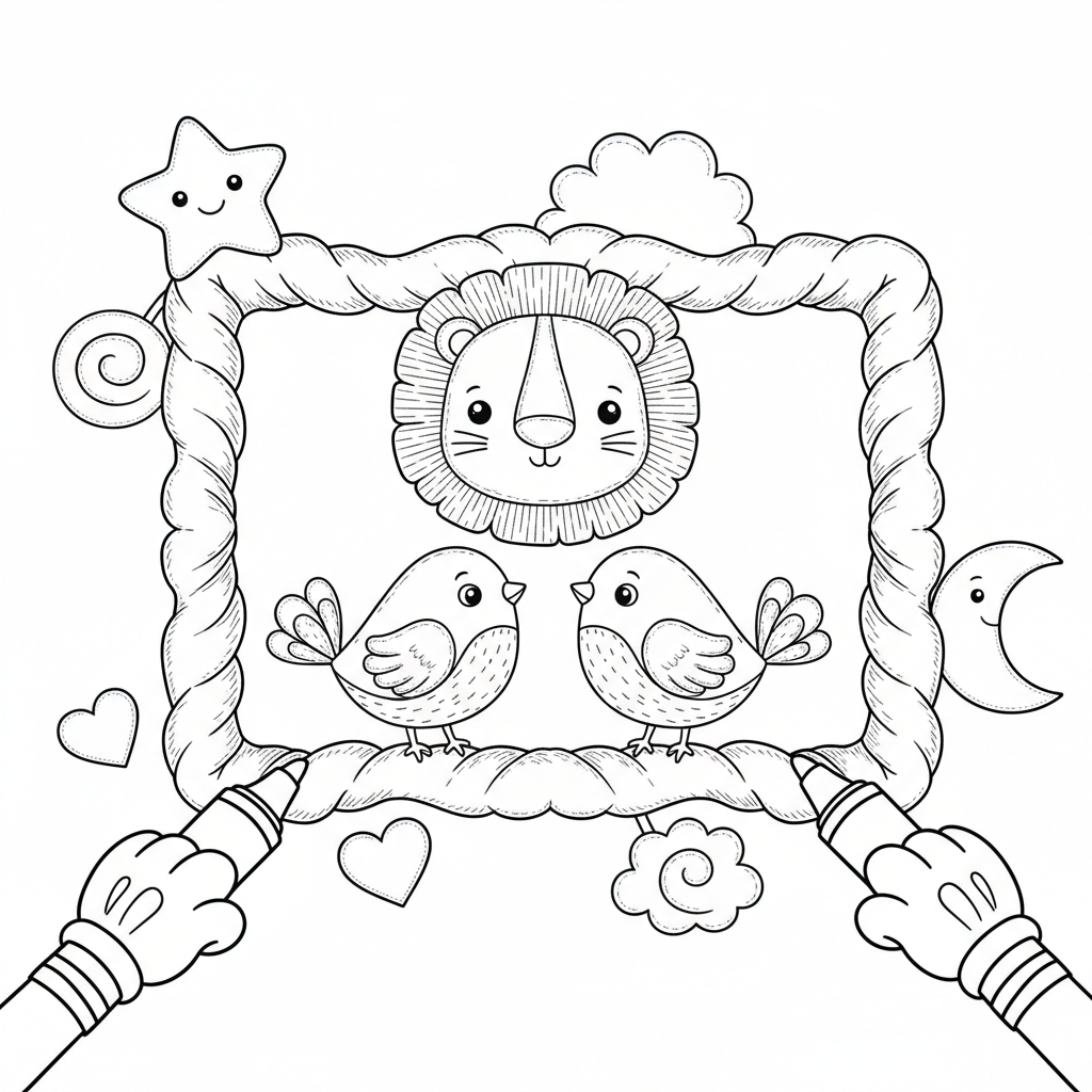 Coloriage tableau coloriage velours