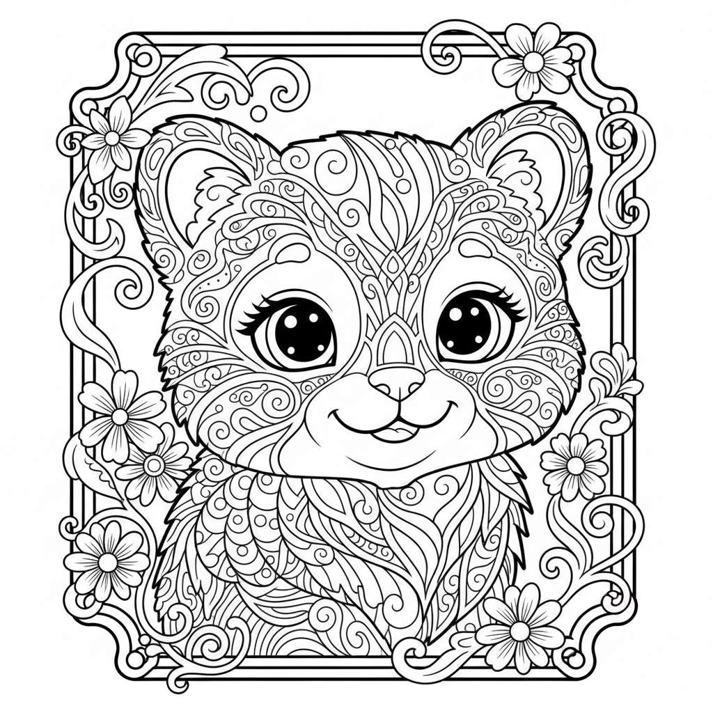 Coloriage tableau coloriage velours 4