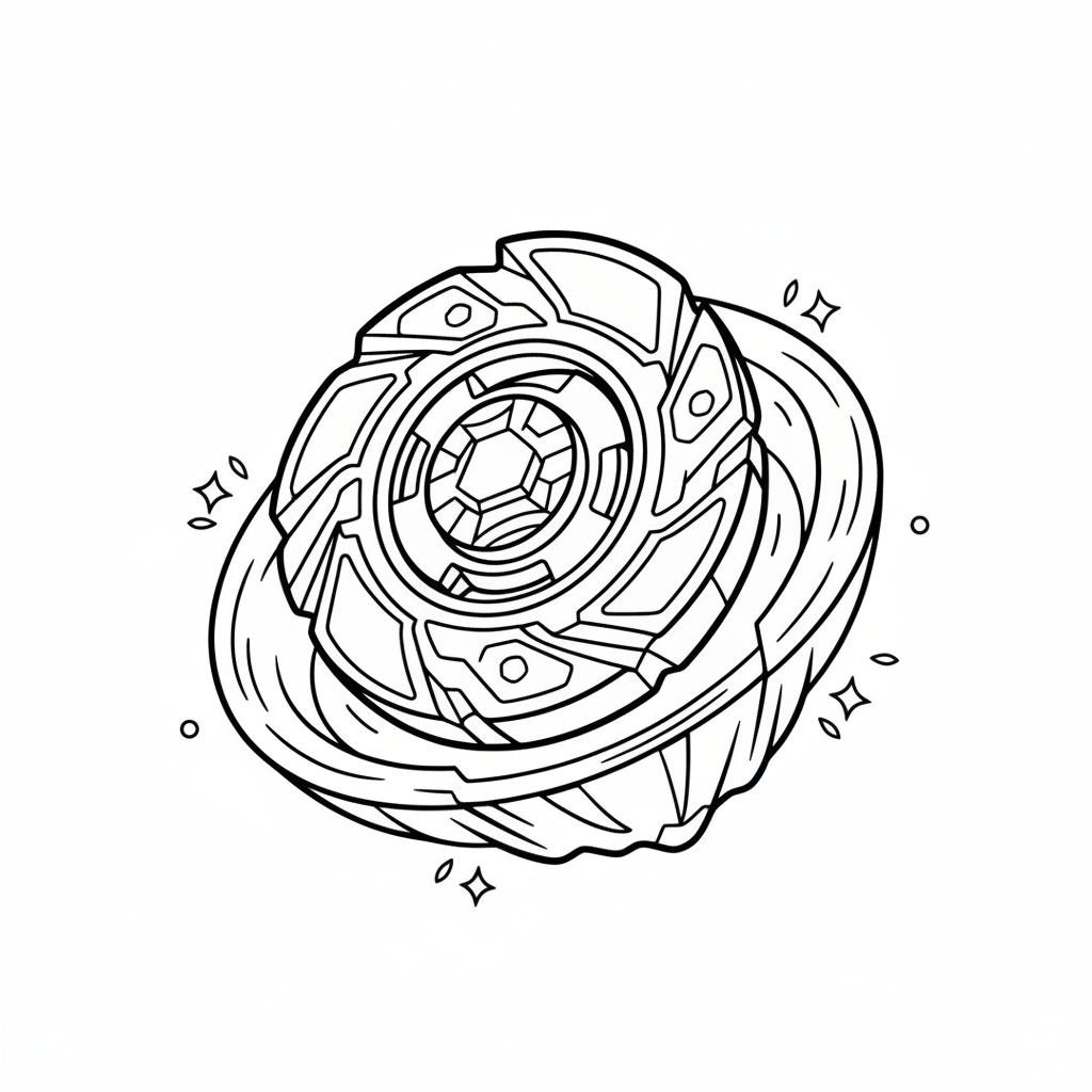 Coloriage toupie beyblade coloriage 5