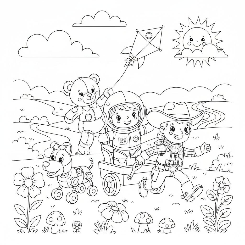Coloriage toy story coloriage 3