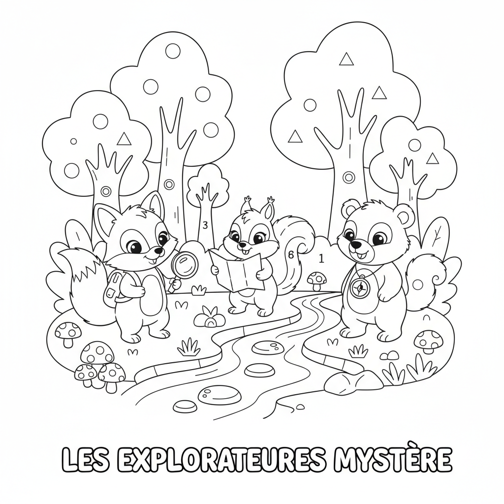 Coloriage trackers coloriage mystere disney 3